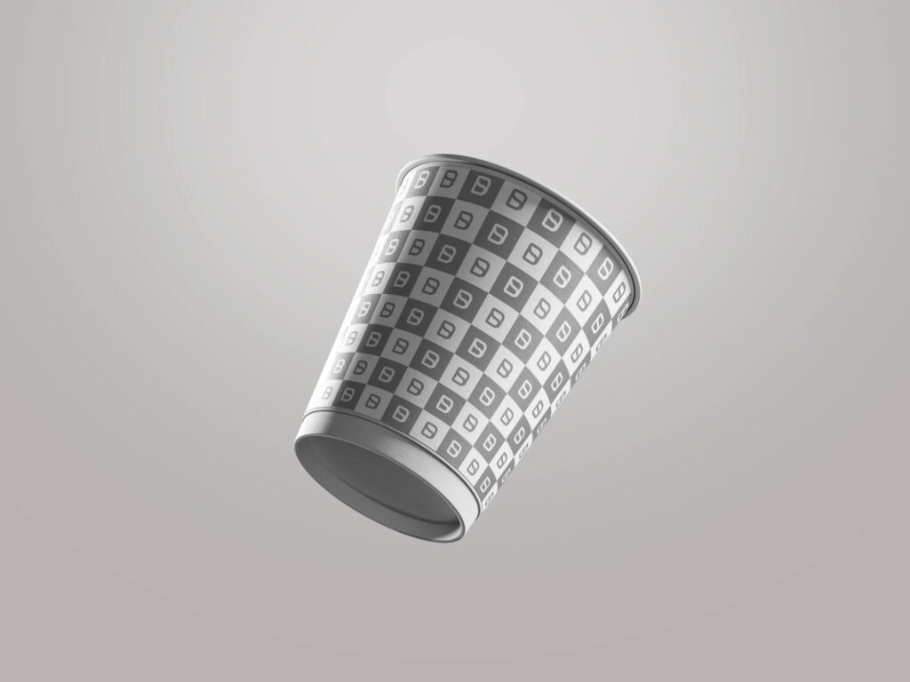 Paper Cup Design Mockup