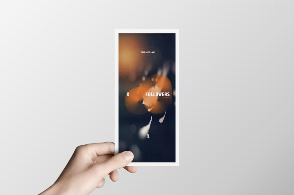 Graphic on Paper Free Mock Up Download